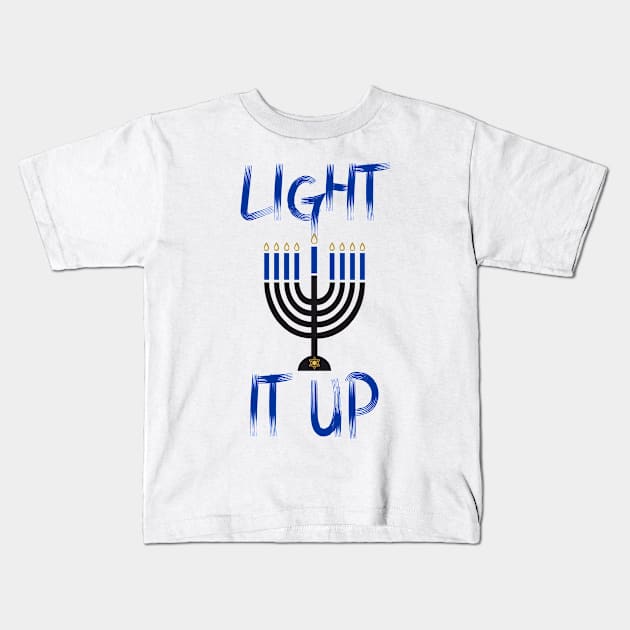 Light It Up Kids T-Shirt by PeppermintClover